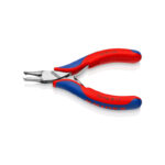 Alicate de corte frontal para electrónica con fundas en dos componentes 120 mm - 64 72 120