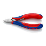 Alicate de corte diagonal para electrónica con fundas en dos componentes 115 mm - 77 42 115