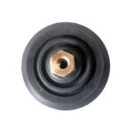 Disco de caucho eje en bronce 5X14mm - BM-DCB5X14MM